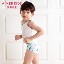 Love children angel pants cotton spandex printing crocodile juggling middle waist breifs AK2221921