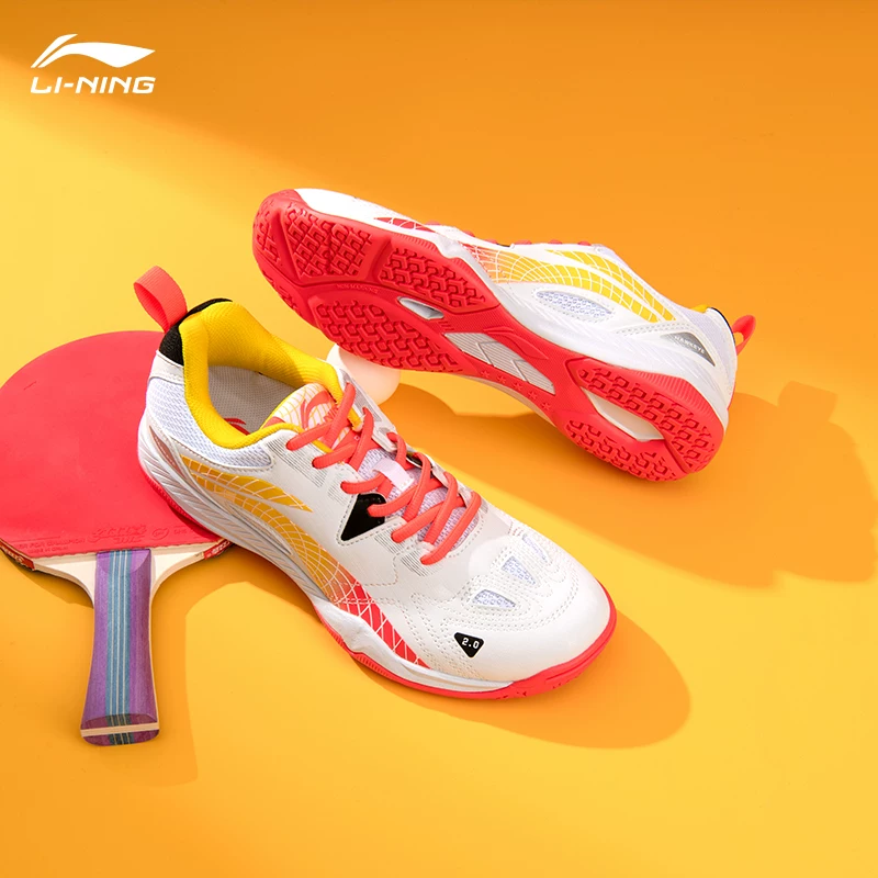 Li Ning, мужские дышащие спортивные кроссовки для настольного тенниса