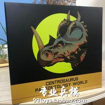 DAMTOYS MUS012 museum series pointed horned dragon head collectible statue A B two spot