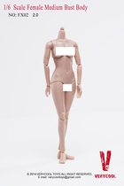 (Double Crown entity) VERYCOOL FX01 02 half-coated large breast breast female body 2 0 spot