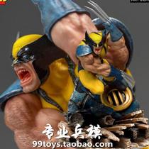 Iron Studios 1 10 MARCAS23719-10 Wolverine Statue in Stock
