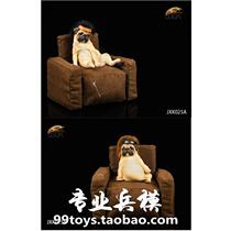 JXK studio JXK025AB 1 6 decadent dog Bogo animal model spot