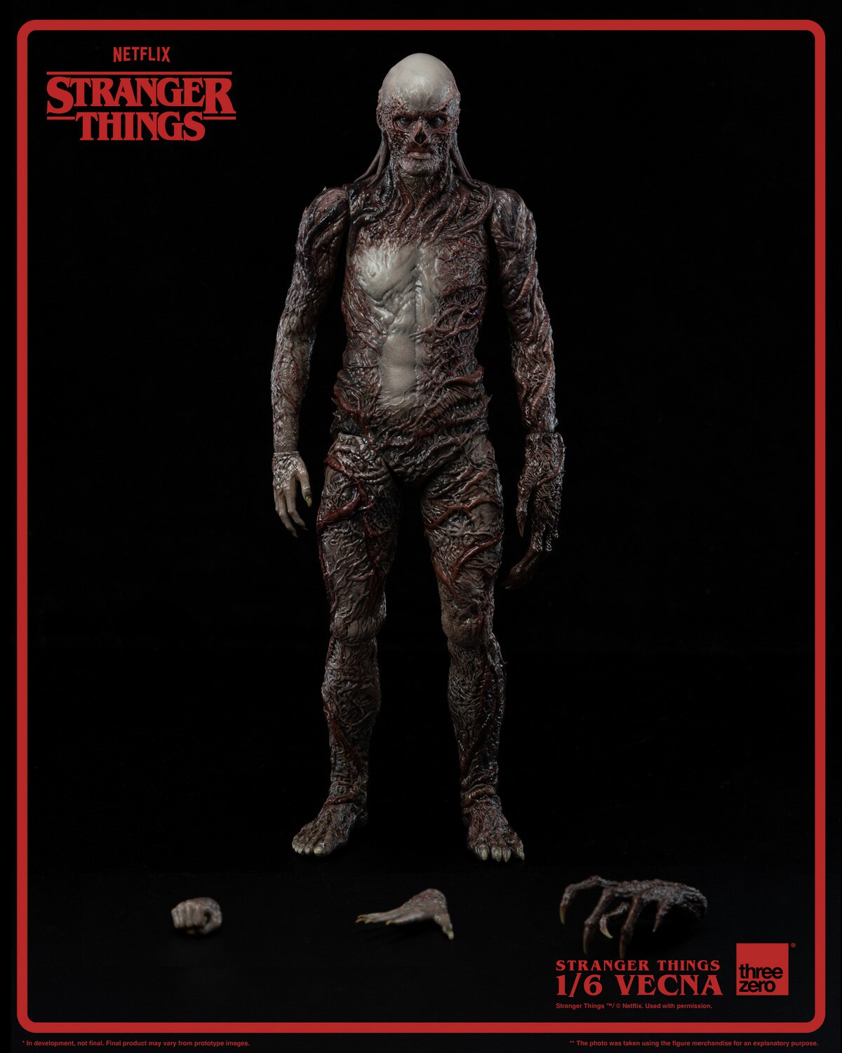 Threezero 3A 1/6 3Z05130W0 Stranger Things Season 4 Vecna Action