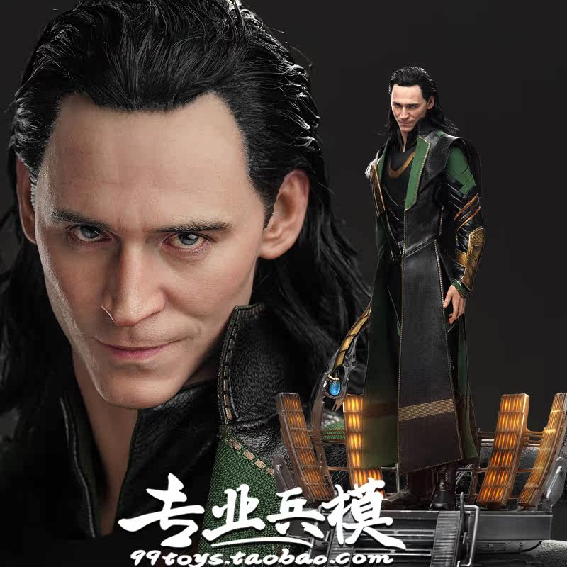 Queens Studios QS 1 4 Avengers League True to Life Loki is like a finished