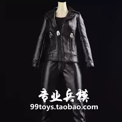 (Three Crown entity) POPTOYS F07 women's locomotive leather clothing suit spot