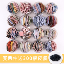 Head rope female Net red ins cute girl rubber band headdress Korean hair rope leather case simple touseson Hairband