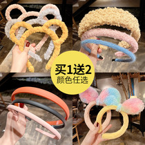 Hair band Korean net celebrity female face wash headband headdress pressure hair band hair band hair band simple sweet wild go out