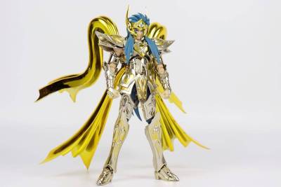 Spot Gold Saint Seiya GT Saint Cloth Myth EX2 0 God Aquarius Camus Alloy Model