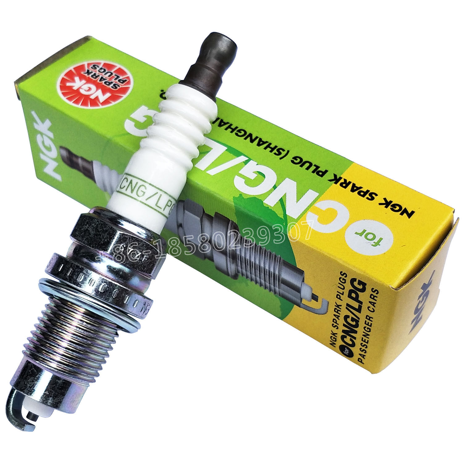 NGK oil and gas dual-purpose spark plug BPR-GAS 4Y 491QME Fengjun Sailing Dragon Battle Flag Grace