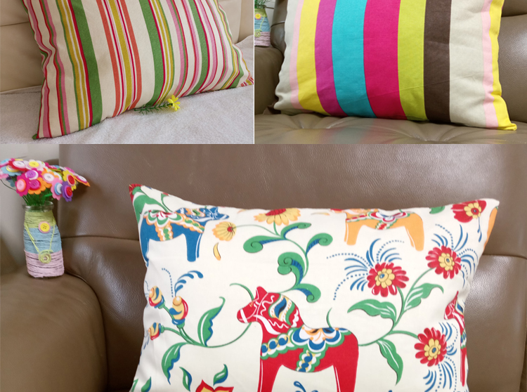 Sofa hình chữ nhật ôm gối không có lõi đệm cũ vải thô tựa lưng dải gối bông eo gối vải tùy chỉnh gối tựa lưng cao su non