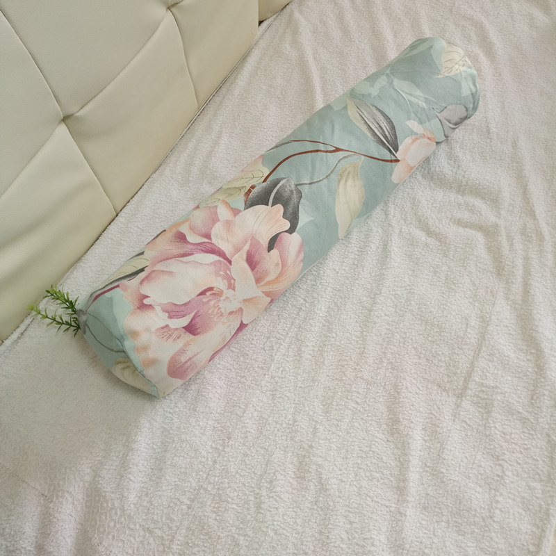 Xi lanh dải sofa ôm gối kẹo cắm giường gối đệm gối trở lại không có lõi bông tùy chỉnh Chăn gối văn phòng 2 trong 1
