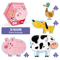 Сельскохозяйственные животные (низкие головоломки)