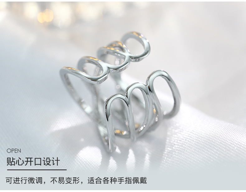 Bague Femme en Argenterie - Ref 3086876 Image 12
