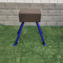 Childrens pommel horse goat training vaulting horse wooden jumping box to help springboard single childrens parallel bars