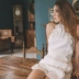 Thái Lan Tide thương hiệu mùa hè mới đứng cổ áo cánh hoa nhẹ nhàng cổ tích mỏng quây váy jumpsuit quần short quần short nữ hàn quốc Quần short