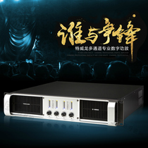 TEWEILONG high power four channel professional stage digital power amplifier switching power supply performance line array power amplifier