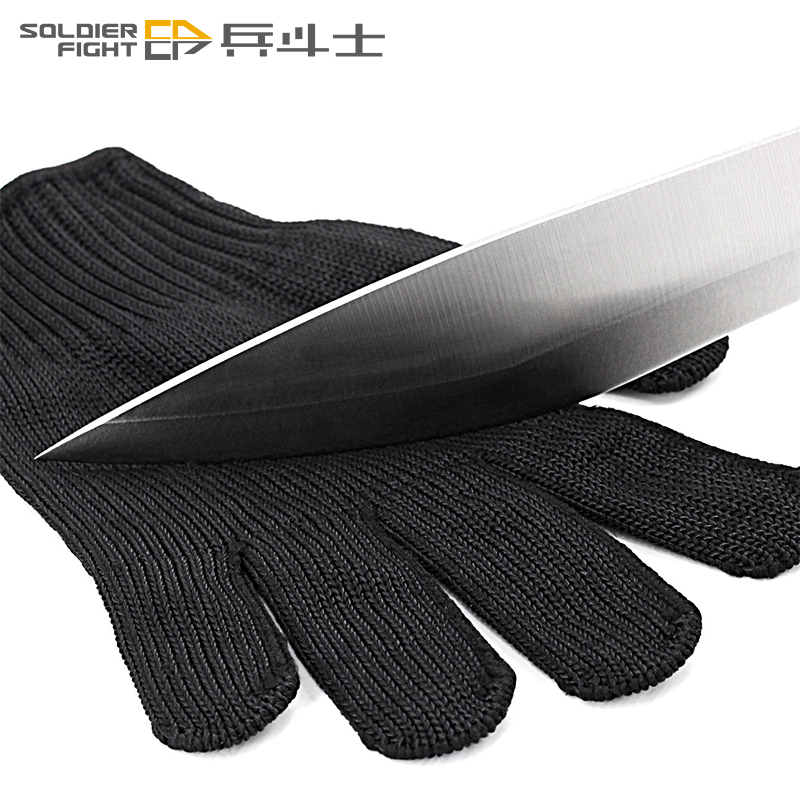 Special forces steel wire anti-stab gloves anti-cut gloves thickened anti-cut wear-resistant labor insurance anti-knife cut and anti-blade level 5