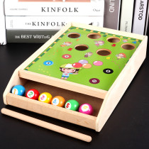 Childrens mini pool table ball baby puzzle 2-3 years old parent-child interaction Male and female children 4-6 years old ball toys