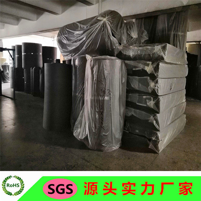 Environmentally friendly ixpe material auxiliary packaging buffer cotton index 6-9 times square black 25 times antistatic PE foam