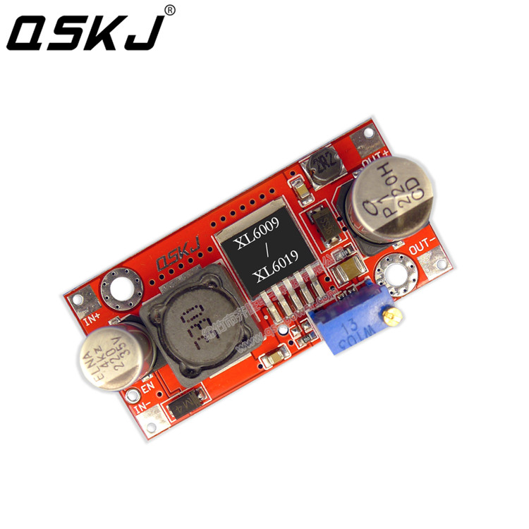 High performance low ripple with enabling XL6009 DC-DC adjustable power boost module ultra LM2577