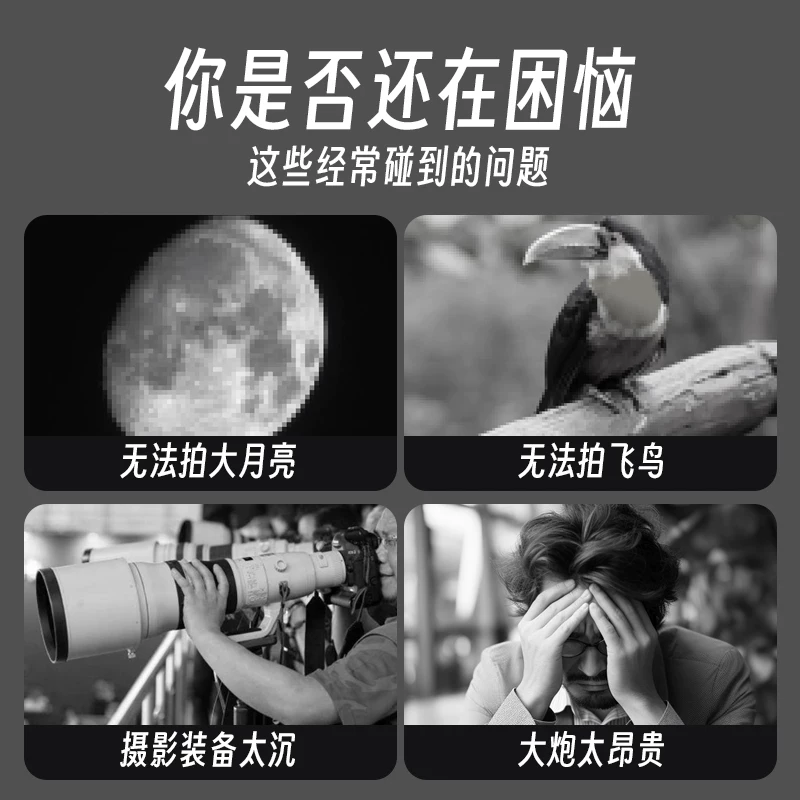 Зум-объектив Pickogen zoom 420-800 мм для SLR камеры с фокусным расстоянием F8.3 ручной фокус полноформатный микро-одиночный