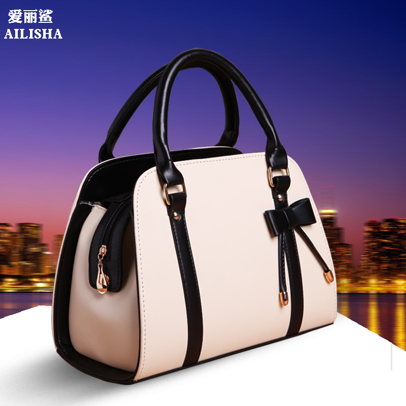 Fashion women's bag 2021 spring and summer new small fresh bow handbag shoulder crossbody women's casual shell bag