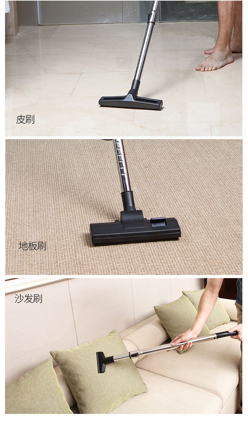 may hut bụi Máy hút bụi công nghiệp Chigo ZG-X308C-1 công suất cao thương mại ướt và khô kép sử dụng máy hút bụi lớn 50L - Máy hút bụi robot medion 18501