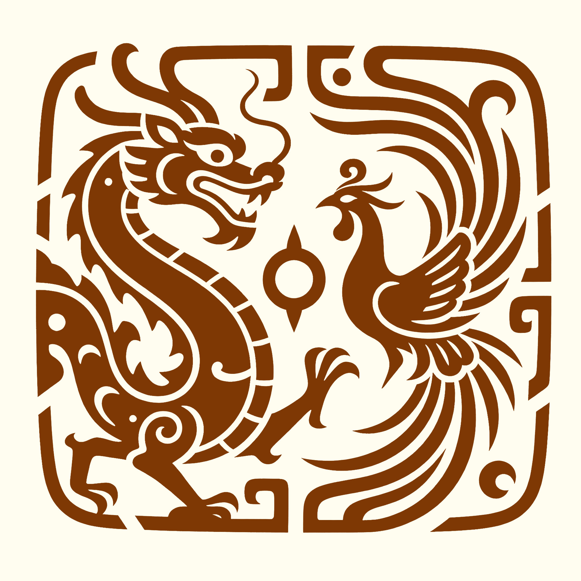 龙家凤家居的LOGO