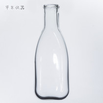 Eggplant-shaped culture bottle bacterial culture bottle eggplant bottle eggplant bottle glass 250ml 500ml 500ml