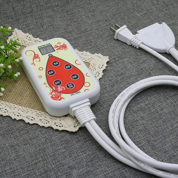 South Korean carbon crystal electro-thermal film Mobile floor heating foot pad High power 2500W with remote control temperature controller number of