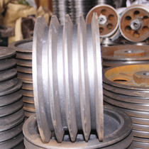 V-belt pulley pulley A B C D type 2 3 4 slot 5 slot 6 slot cast iron non-standard pulley factory direct sales