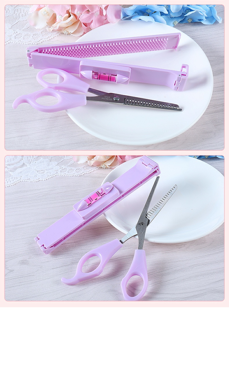 Mỹ Latinh Qi Liu Liu Tông đơ Liu Hai Style Set Răng Cắt DIY Beauty Salon Tools - Các công cụ làm đẹp khác khuôn lông mày