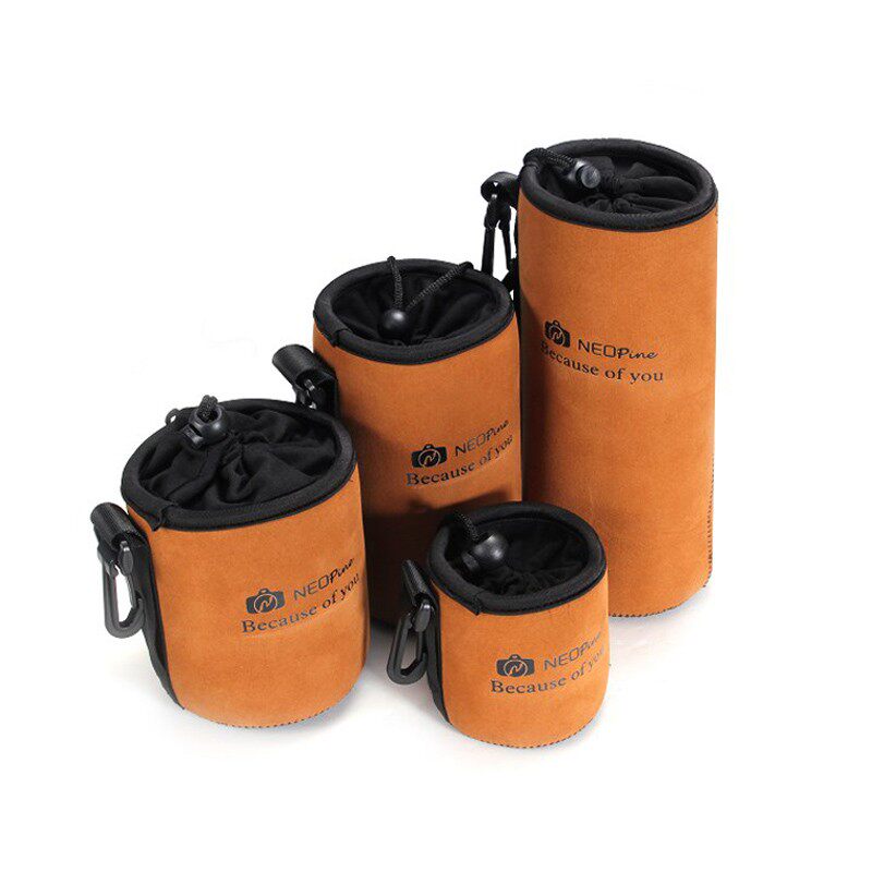 Applicable Sony Fuji Matsushita Canon Canon Single Anti-camera lens liner Package lens bag protective sleeve portable cylinder sleeve-Taobao