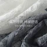 Черное нижнее белье, кружевные сексуальные хлопковые белые штаны