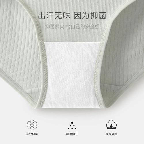 Белые трусы, хлопковые антибактериальные спортивные черные штаны