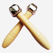 Orff musical instrument childrens percussion instrument wooden single bell bell bell bell ringing crisp pair