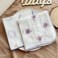 Кролик+любовь фиолетовый кролик 2 маленькие квадратные шарфы