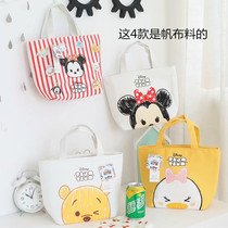 Cartoon cute insulated lunch bag handbag bag lunch box bag bag bag storage bag student with rice bag