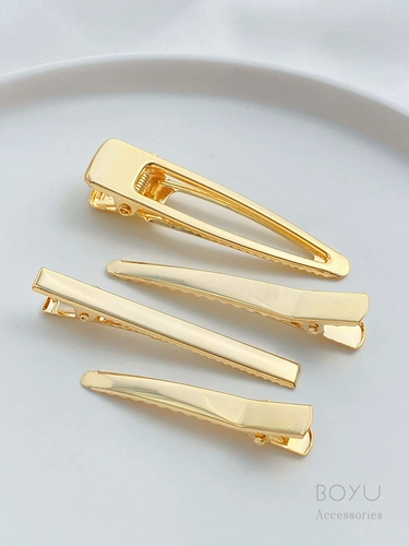 Заколка для волос ручной работы, шпильки для волос, аксессуар для волос, аксессуары, 14 карат, золотой цвет