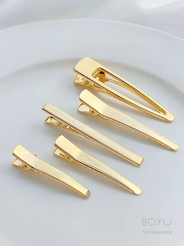 Заколка для волос ручной работы, шпильки для волос, аксессуар для волос, аксессуары, 14 карат, золотой цвет