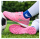 Double Star Celebrity Soccer Shoes Broken Nails Children's Soccer Shoes Training Shoes Breathable Shoes Boys Girls Primary and Secondary School Students Special