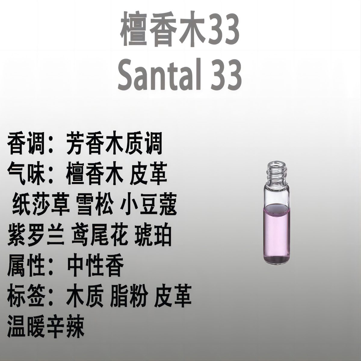 檀香木33  Santal 33