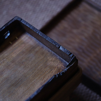 Jingdezhen hand-excavated weathered old wood root demolition old material to do old vintage tea tray dry bubble plate pot bearing