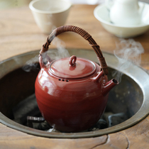 Lin Songtang Tao Mingtang Ordinary Music Pot Purple Sand Chinese Rattan BOILING WATER TO COOK TEA PURPLE CLAY POTTERY POT CAN ELECTRIC POTTERY STOVE