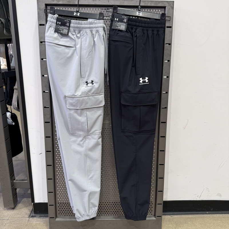 Under Armour Men's Jogger Pants Spring/Summer New Running Trousers Woven Fitness Casual Sports Cargo Pants 1386558 Under Armour Men's Jogger Pants Spring/Summer New Running Trousers Woven Fitness Casual Sports Cargo Pants 1386558