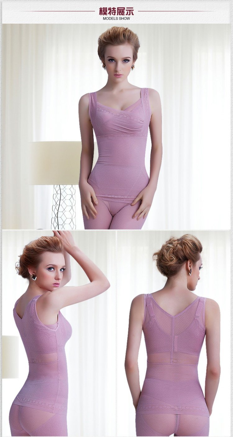 Han Zi Na siêu mỏng corset cơ thể phụ nữ không có dấu vết bụng hông giảm béo áo corset đáy áo ngực nữ