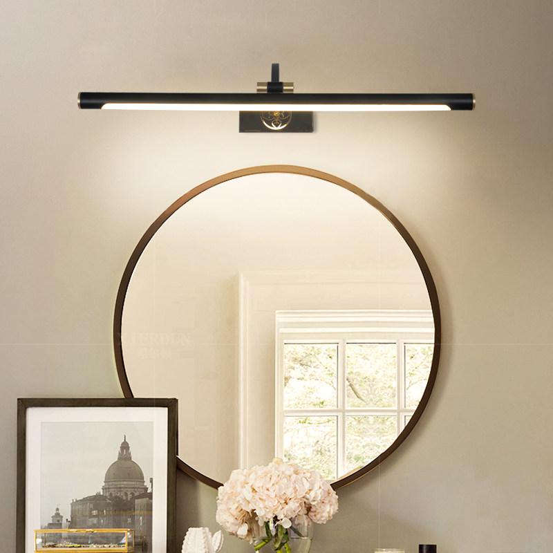 American mirror front light led make-up room Perforated Retro Bath Room Cabinet Special Bathroom MAKEUP TABLE LAMP MIRROR LIGHT