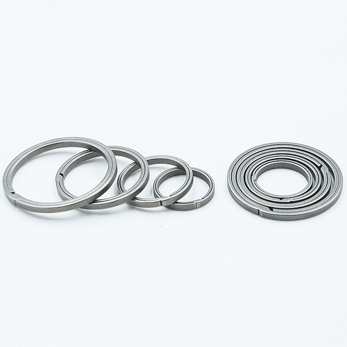 Брелок для ключей из титанового сплава EDC с боковым открытием 𫔭 кольцо многоразмерная соединительная пряжка портативная нержавеющая подвесная пряжка автомобильный брелок