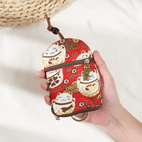 Двойная молния Red Lucky Cat