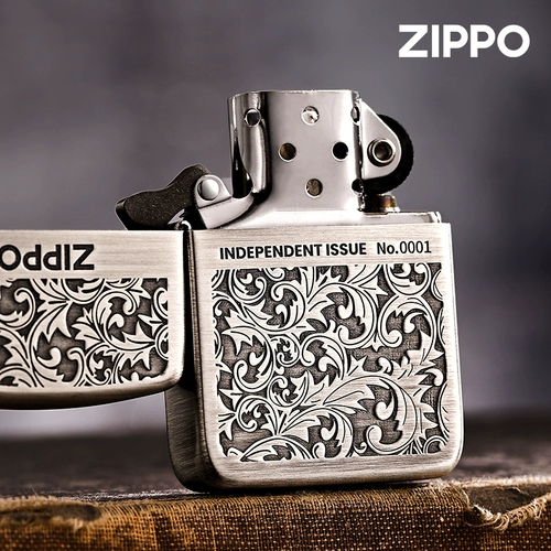 zippo Мужская оригинальная ветрозащитная зажигалка на керосине, подарок на день рождения